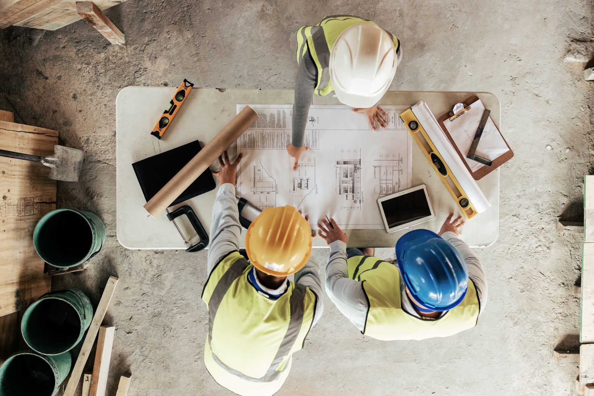 Consultores de ingeniería en obra